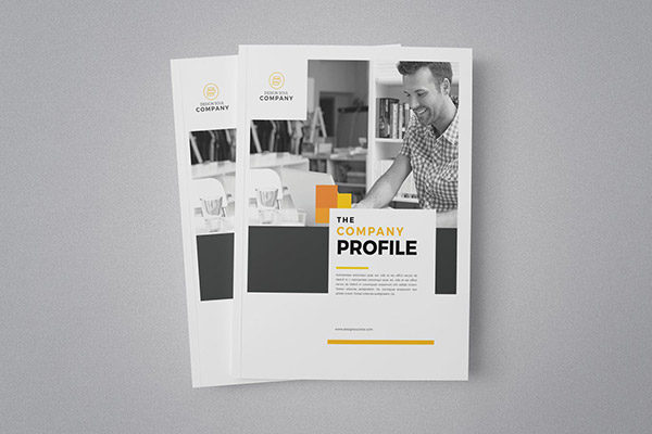 时尚高端多用途的企业形象画册手册楼书杂志设计模板精选（indd）