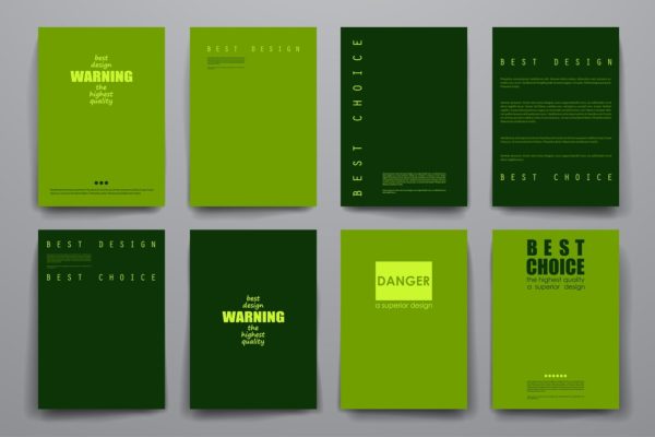 39款简约实用小册子模板 39 minimal brochures