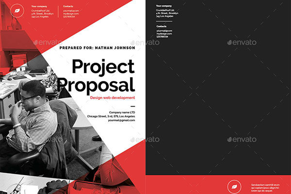 现代、专业、极简的杂志模板合辑 Proposal Bundle [indd]