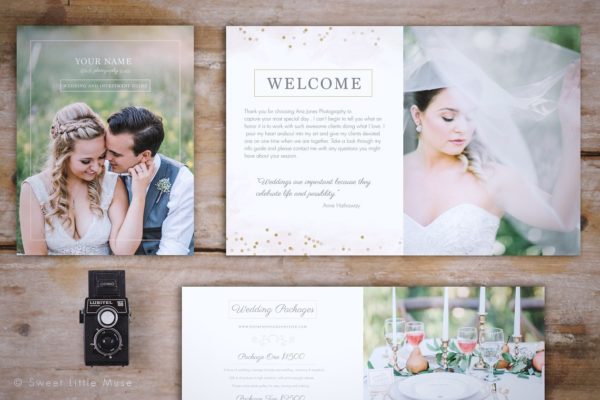 婚纱摄影杂志模板 Photography Magazine Template