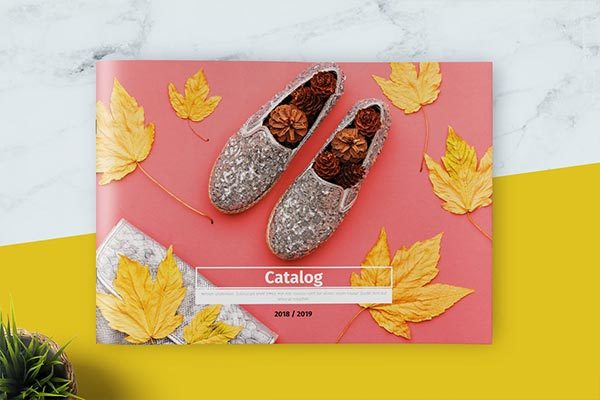 时尚高端清新简约品牌手册画册楼书杂志设计模板精选