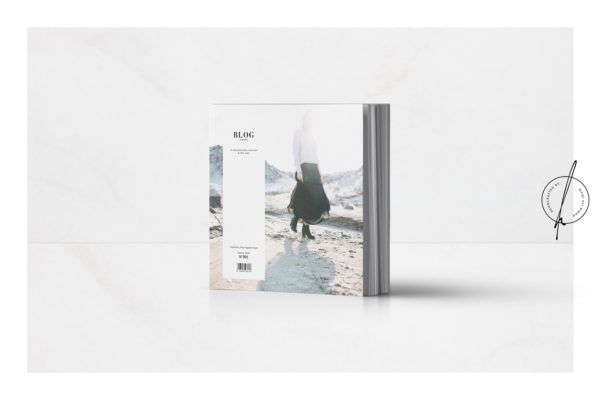 极简主义旅行博客杂志模板 Blog Magazine