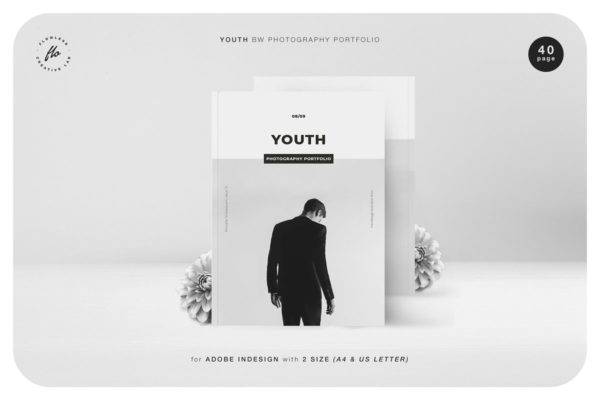 黑白格调时尚青年BW摄影作品集