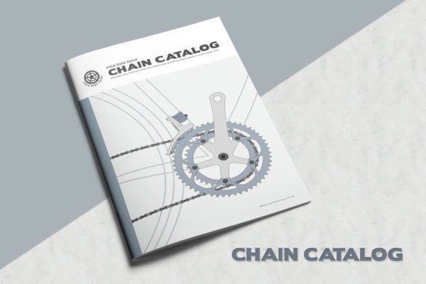 时尚极简主义产品目录杂志模板