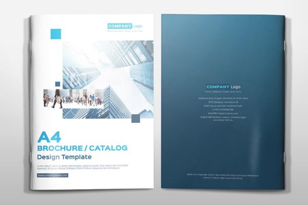 时尚多用途A4手册目录杂志设计模板精选