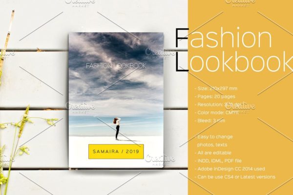 时尚摄影生活杂志设计模板精选