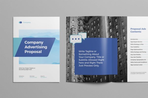 Facebook广告提案营销手册模板 Facebook Ads Proposal