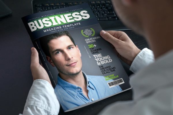 人物杂志财经杂志设计模板精选 Magazine Template