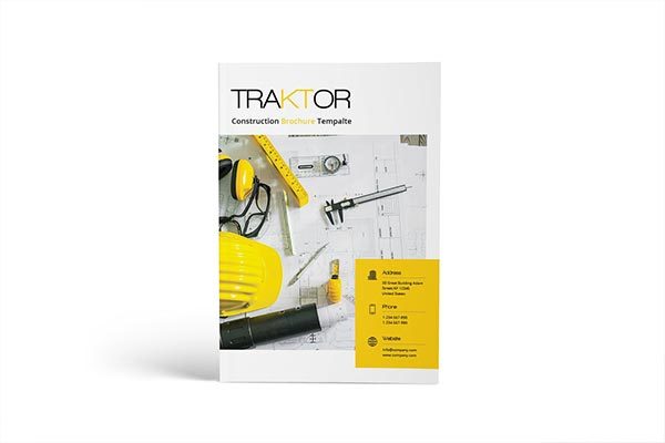 高品质的简约多用途A4尺寸房地产建筑施工楼书画册宣传册杂志设计模板精选（indd）