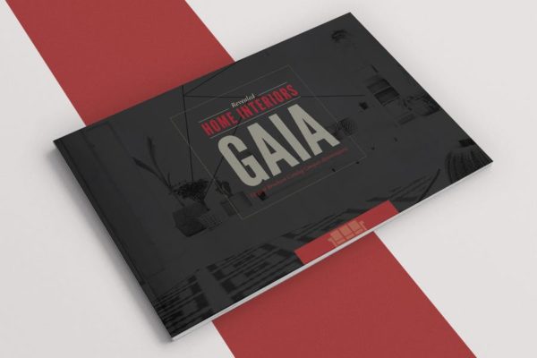 时尚家具产品设计目录画册设计模板 Furniture Brochure