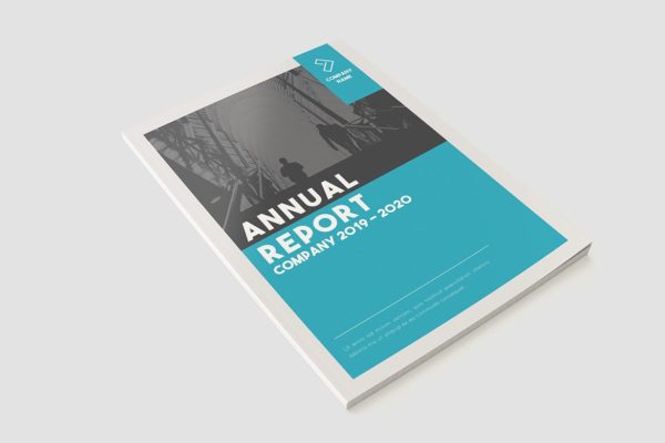 上市公司年度报告设计INDD模板 Annual Report Company