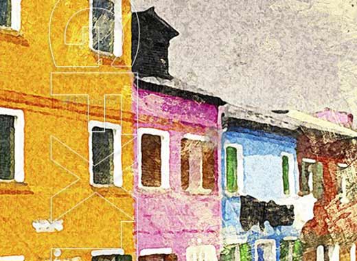 一套水彩画笔笔触图案纹理文件[pat,psd]