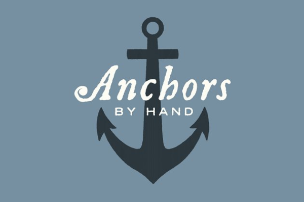 铅笔+墨水手绘船锚插画 Anchors & Rope – 3 Pack