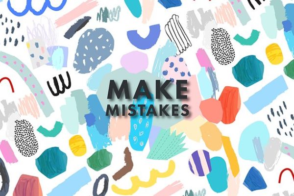 涂鸦错误笔画水彩图案素材精选 MAKE MistAKEs