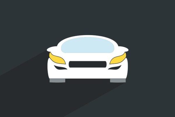 极简手绘汽车插画设计素材精选 Car