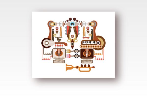 光盘机矢量图形设计素材精选 Jukebox vector graphic design