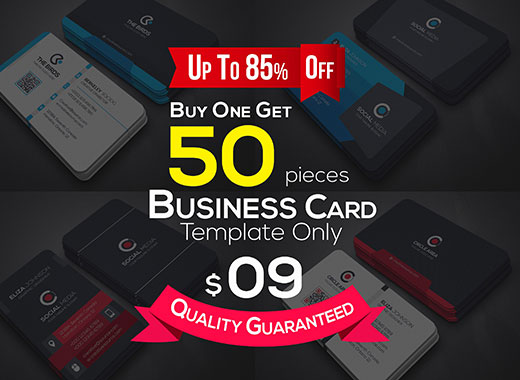 50款独特的商业化名片设计模板精选下载[psd]