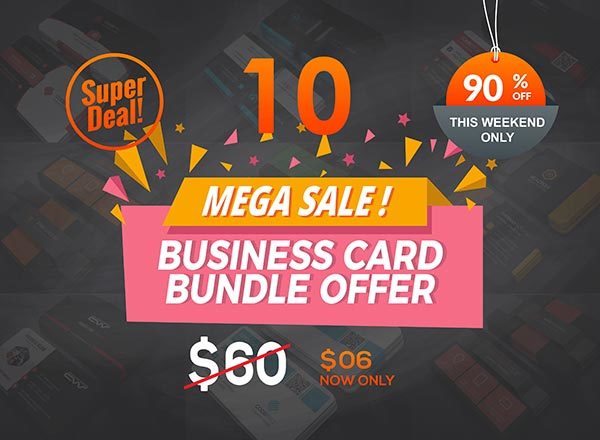 10个高品质的名片卡片设计模板精选