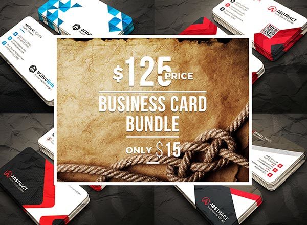 25个高品质的实用高端商务商业名片邀请函设计模板精选