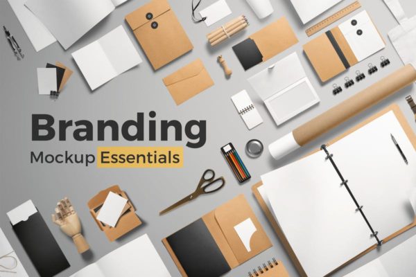 品牌VI设计展示&场景样机汇总 Branding Mockup Essentials Vol. 1