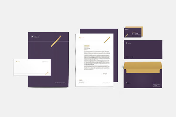 现代专业极简的建筑企业形象VI设计模板精选 Architecture Corporate Identity [indd]