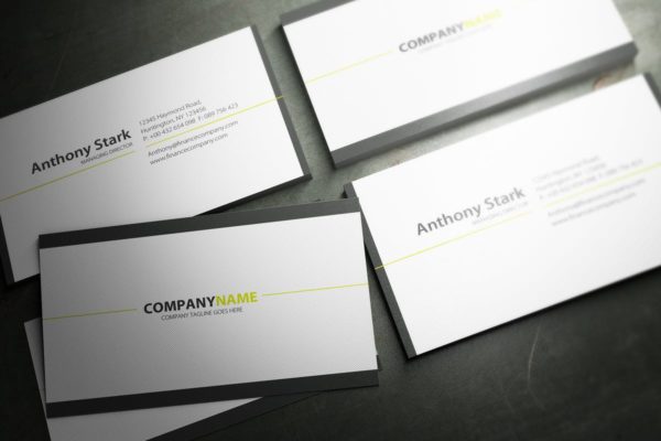 极简主义企业名片设计模板精选 Minimal Business Card Design