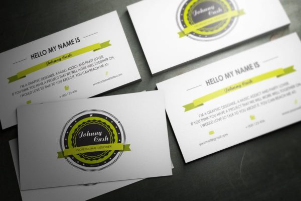 优雅企业名片设计模板精选 Elegant Business Card Design