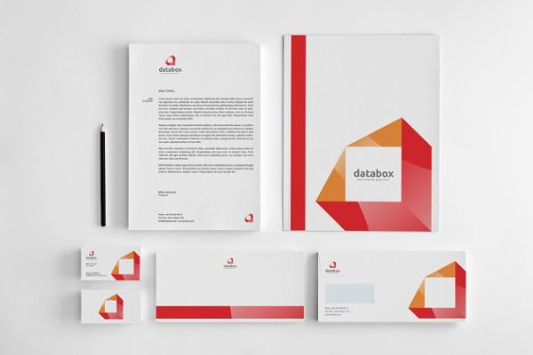 企业标识常规印刷品设计模板精选 Databox-Corporate Identity