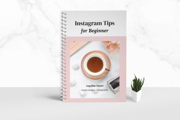 电子课程练习册INDD设计模板精选 eCourse Workbook Template