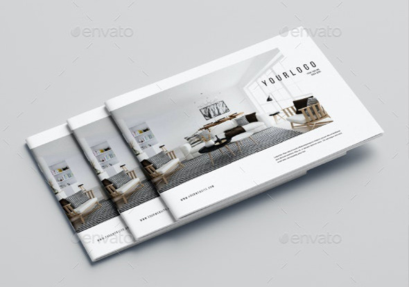 时尚简约的家居画册源文件[indd]