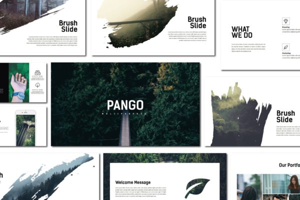创意摄影/设计/策划工作室大洋岛精选PPT模板 Pango | Powerpoint Template缩略图 创意摄影/设计/策划工作室大洋岛精选PPT模板 Pango | Powerpoint Template