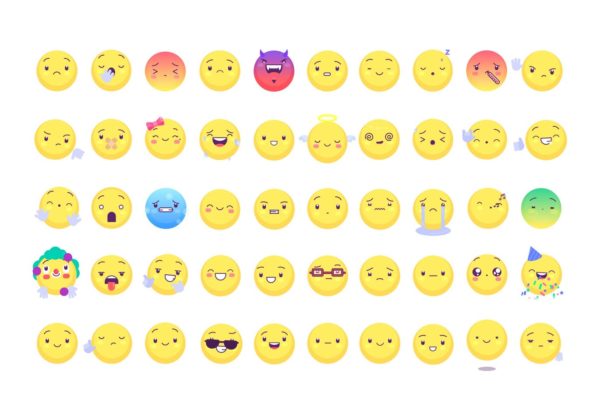 50个表情符号PSD素材包 50 Emoji and Emoticons Pack缩略图 50个表情符号PSD素材包 50 Emoji and Emoticons Pack