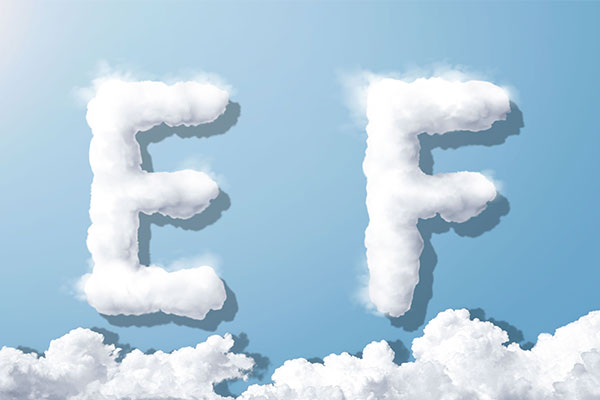 字母“EF”蓝天背景白云英文艺术字体大洋岛精选PSD素材