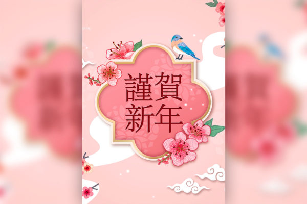恭贺新春新年主题海报PSD素材大洋岛精选模板