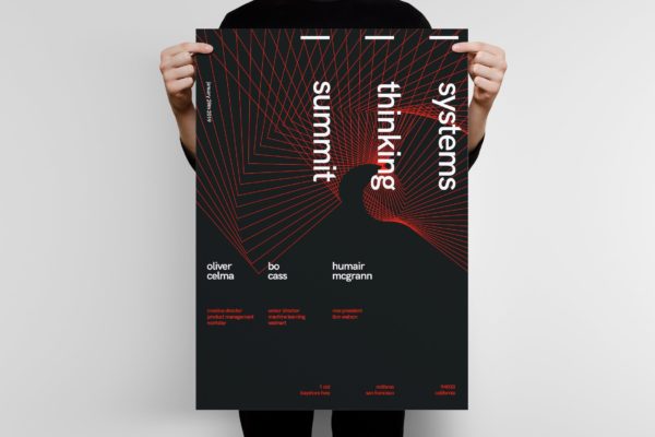 行业峰会大型会议宣传海报PSD素材大洋岛精选模板v2 Systems Thinking Summit Poster Template 2缩略图 行业峰会大型会议宣传海报PSD素材大洋岛精选模板v2 Systems Thinking Summit Poster Template 2