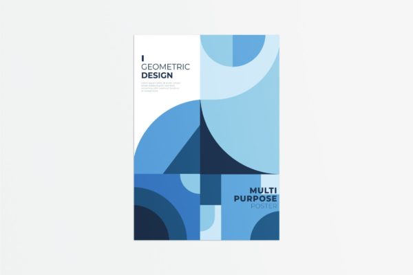创意几何图形背景宣传单设计模板v4 Creative Geometric Flyer缩略图 创意几何图形背景宣传单设计模板v4 Creative Geometric Flyer