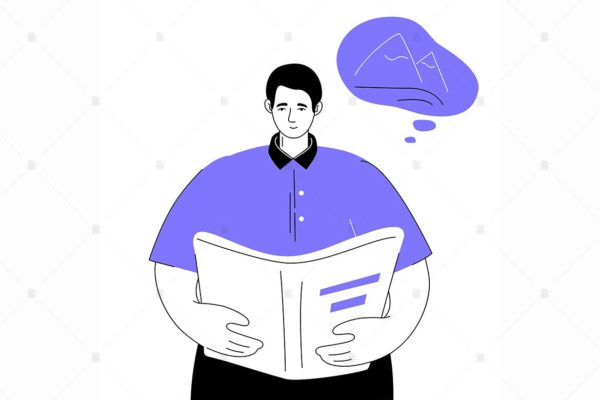 商业策略主题扁平设计风格矢量插画大洋岛精选 Business strategy – flat design style illustration