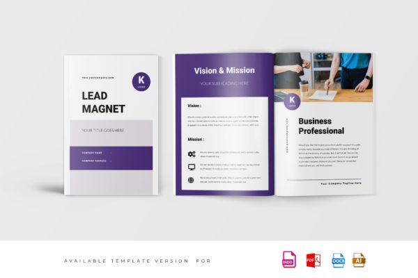 极简主义Workbook创意设计模板v5 Lead Magnet Workbook Template缩略图 极简主义Workbook创意设计模板v5 Lead Magnet Workbook Template
