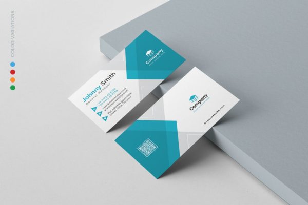 信息科技企业名片版式设计模板 Business Card