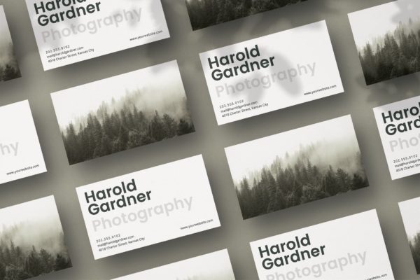 摄影师大洋岛精选名片模板 Photography Business Card