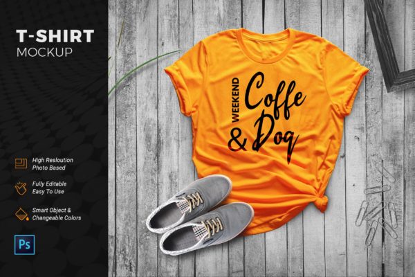 T恤创意摆拍效果图样机大洋岛精选模板 TShirt Mockup缩略图 T恤创意摆拍效果图样机大洋岛精选模板 TShirt Mockup