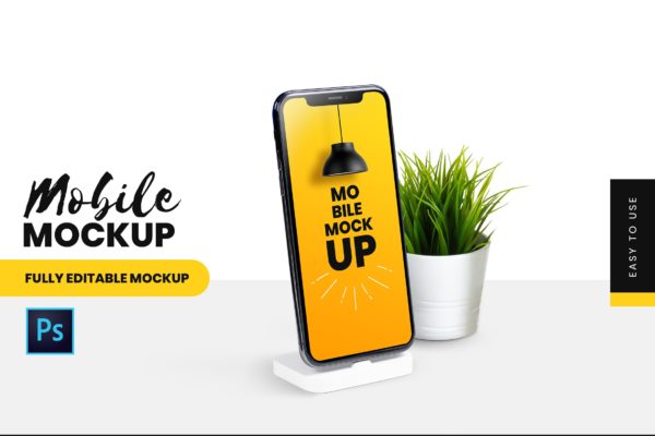 智能手机iPhone手机屏幕预览设计图大洋岛精选样机 Mobile Mockup