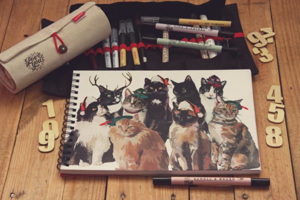 速写本艺术创作展示样机大洋岛精选模板 Sketchbook