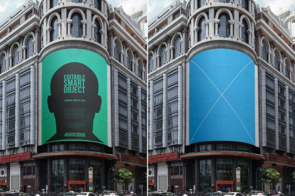 城市海报广告牌设计效果图预览样机大洋岛精选模板#3 Urban Poster / Billboard Mock-up – Huge Edition #3