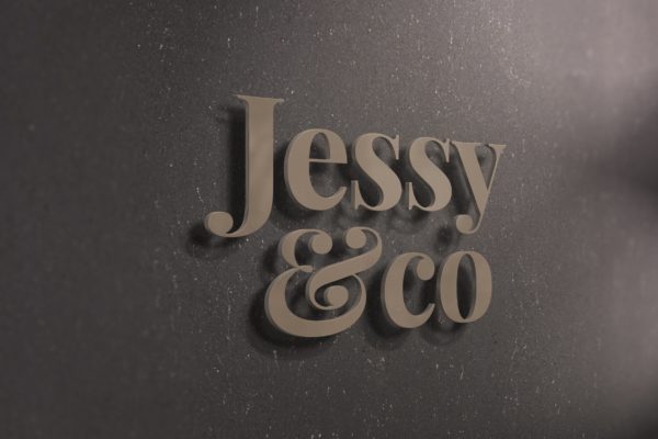 3D立体Logo&商标设计效果图样机大洋岛精选 3D Logo and Sign Mockup