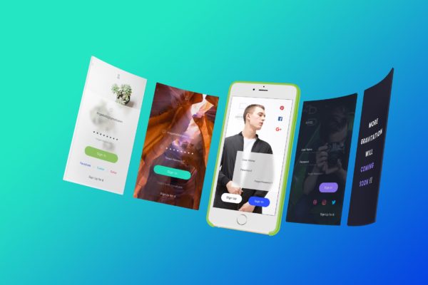 APP注册登录界面设计SKETCH模板 B SignIn – Sketch Ui缩略图 APP注册登录界面设计SKETCH模板 B SignIn – Sketch Ui