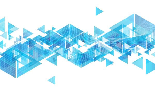 蓝色抽象三角形几何图形背景图素材 Abstract blue triangles geometric background缩略图 蓝色抽象三角形几何图形背景图素材 Abstract blue triangles geometric background