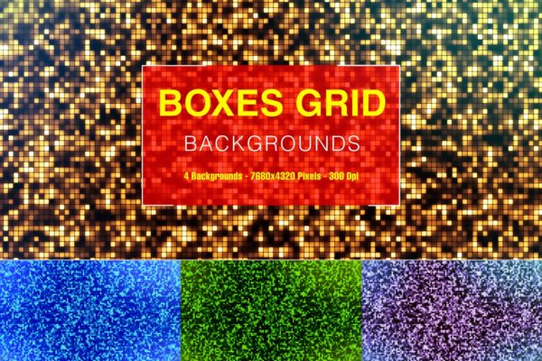 8K超高清分辨率方框网格像素背景图素材 Boxes Grid缩略图 8K超高清分辨率方框网格像素背景图素材 Boxes Grid