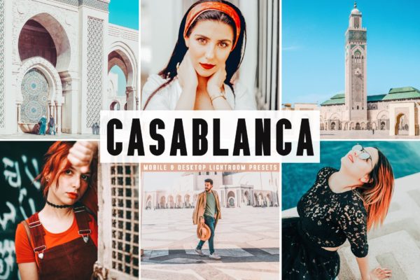 乳白色暖色调照片调色滤镜大洋岛精选LR预设 Casablanca Mobile & Desktop Lightroom Presets缩略图 乳白色暖色调照片调色滤镜大洋岛精选LR预设 Casablanca Mobile & Desktop Lightroom Presets