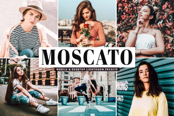 低对比度暖色调人像摄影LR调色滤镜预设 Moscato Mobile & Desktop Lightroom Presets缩略图 低对比度暖色调人像摄影LR调色滤镜预设 Moscato Mobile & Desktop Lightroom Presets